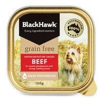 Black Hawk Can Dog Grain Free Beef 100g