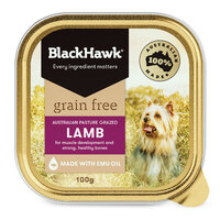 Black Hawk Grain Free Adult Lamb Dog Food Can 100g