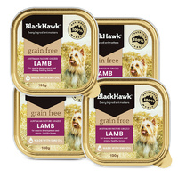 Black Hawk Can Dog Grain Free Lamb 100g 4 Pack