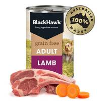 Black Hawk Can Dog Grain Free Lamb 400g