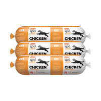 Prime100 SPD Chicken & Brown Rice Fresh Dog Food Roll (3 Pack)