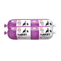 Prime100 Sk-G Turkey & Flaxseed Fresh Dog Food Roll 2kg (2 Pack)