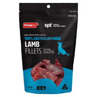 Prime100 SPT Lamb Fillet Dog Treats 100g