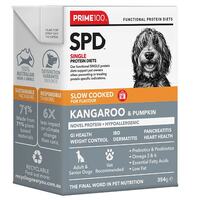 Prime100 SPD Slow Cooked Kangaroo & Pumpkin Dog Food 354g