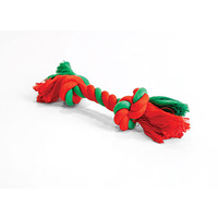 Christmas Rope Knot Bone Medium