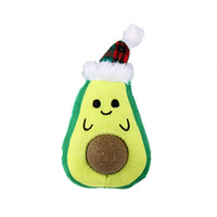 Kazoo Christmas Cat Toy Catnip Avocado