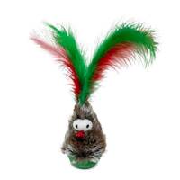 Kazoo Christmas Cat Toy Wobble Bird