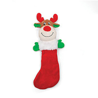 Christmas Reindeer in Stocking Large