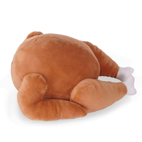 Christmas Plush Charcoal Chicken