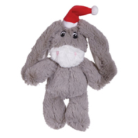 Christmas Donkey with Santa Hat Small