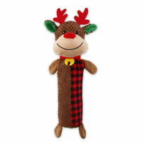 Kazoo Christmas Dog Toy Crinkle Reindeer Large