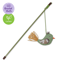 Cat Toy Kazoo Fantail Bird Wand