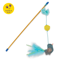 Cat Toy Kazoo Bluebird Wand