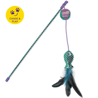Cat Toy Kazoo Ripple Fish Wand