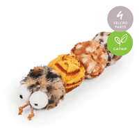 Cat Toy Kazoo Velcro Worm