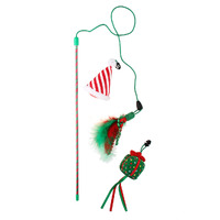 Kazoo Christmas Cat Toy Swap n Play Xmas Wand