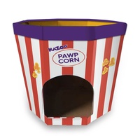 Kazoo Cat Scratcher Cardboard Popcorn House