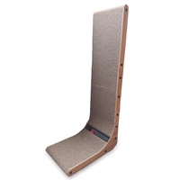 Kazoo Cat Scratcher Cardboard Wall & Ball Vertical Scratch Pad