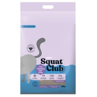 Squat Club Fast Clumping Clay Cat Litter Lavender 12kg
