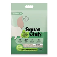 Squat Club Plant Powered Flushable Cat Litter 4.6kg
