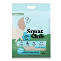 Squat Club Plant Powered Flushable Cat Litter Fresh Scent 4.6kg