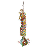 Bird Toy Kazoo Rainbow Sisal Tower Medium