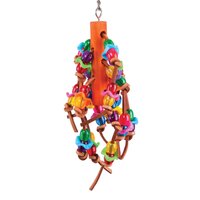 Bird Toy Man with Beads Assorted Medium