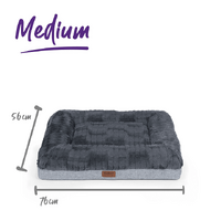 Kazoo Dark Cloud Comfort Cat Bed Medium