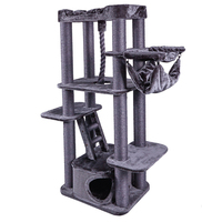 Kazoo Kitty Climb Cat Scratcher Charcoal