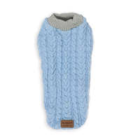 Kazoo Blue Cloud Cable Knit 46.5cm