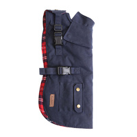 Kazoo Aussie Oilskin Coat Navy 33.5cm