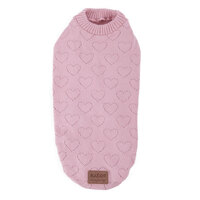 Kazoo Heart Knit Pink 59.5cm