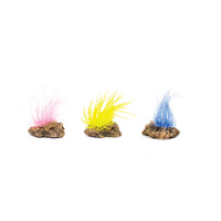 Ornament Soft Grass Coral with Rock Small