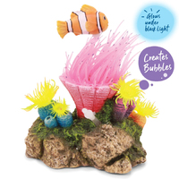 Bubbling Soft Coral with Clownfish Ornament