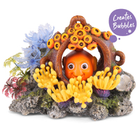 Bubbling Coral with Hidden Fish Ornament