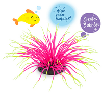 Kazoo Bubbling Sea Anemone Ornament Pink/Yellow