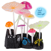 Kazoo Lily Pad with Mushrooms Ornament