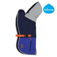 Kazoo Cosy Dog Rain Coat Blue Zest 72.5cm