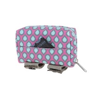 Doog Walkie Pouch Pink & Aqua Drops