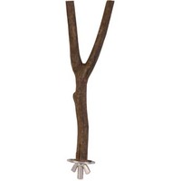 Natural Y-Shaped Bird Perch 20cm