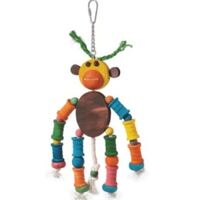 Feathered Friends Bird Toy Monkey Man