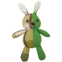 Furry Face CheckMates Plush Rabbit