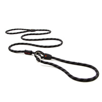 EzyDog Luca Leash 67" Black