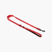 EzyDog Essential Adjustable Leash S Red