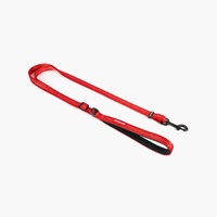 EzyDog Essential Adjustable Leash M Red