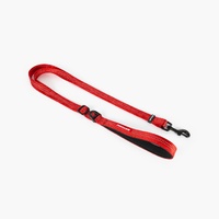 EzyDog Essential Adjustable Leash L Red