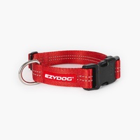 EzyDog Essential Adjustable Collar M Red