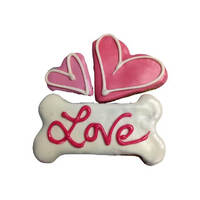 Huds and Toke Love & Hearts Giftbox Dog Treat 3pcs