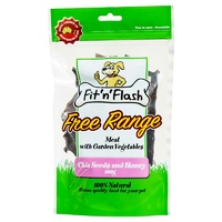 Treat Dog Fitn Flash Chicken & Vegetable Crisps 100g