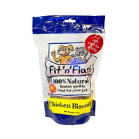 Fit 'n' Flash Dog & Cat Treat Chicken Biscuit 400g